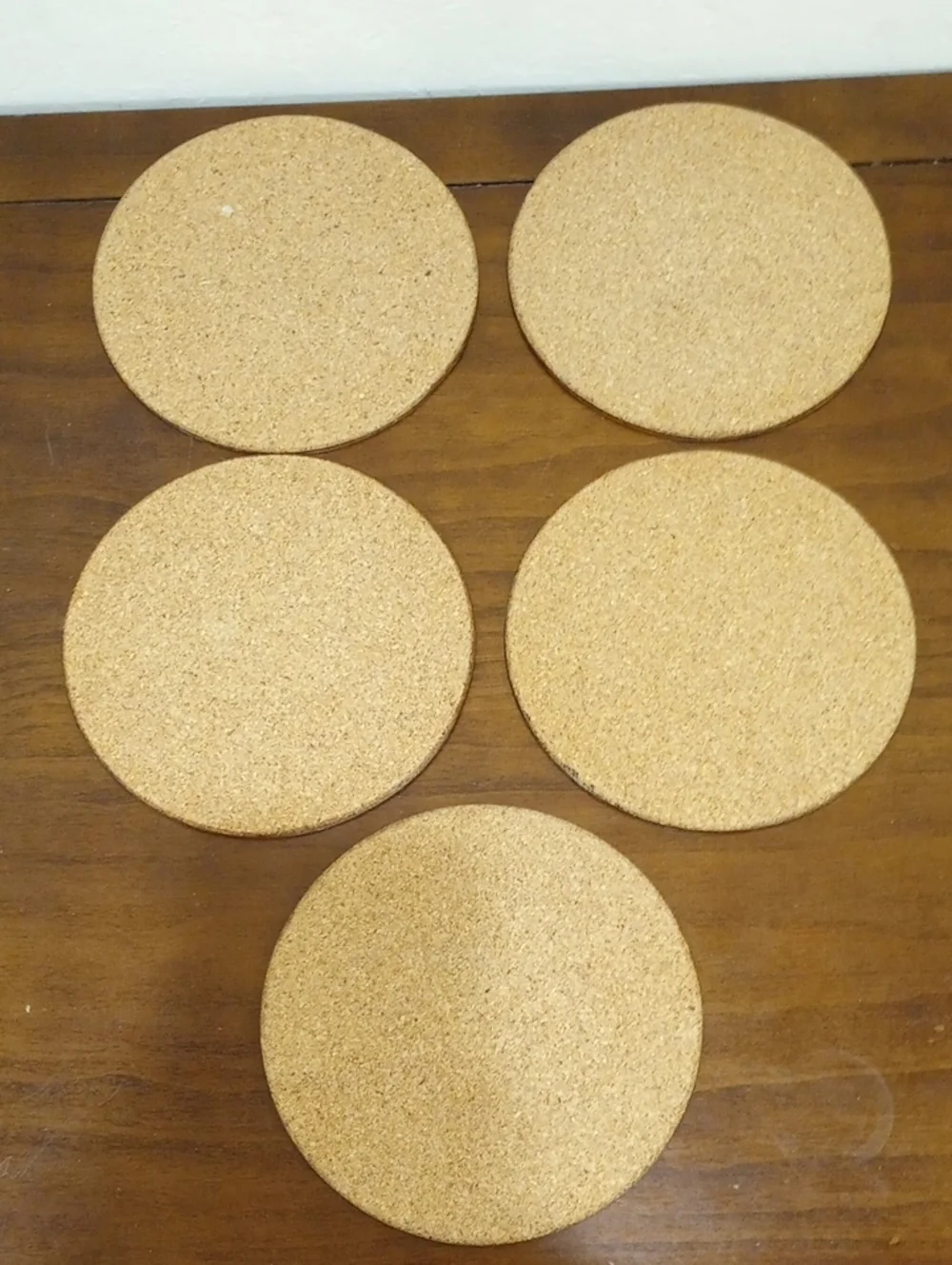Country Cottage Hot Pads/Plates - Set Of 5, Vintage!